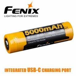 Best deal 🛒 Batteries Fenix 21700 Battery ARB-L21-5000U | Fenix Distributor ✨