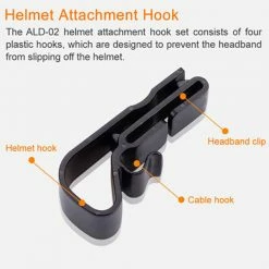 Deals ✔️ Accessories Fenix ALD-02 Helmet Attachment Hook Set | Fenix Distributor 🛒 -Brightguy Shop Fenix ALD 02 Helmet Attachment Hook Set 3 600x600 1