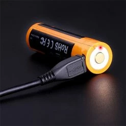 Cheap 🤩 Batteries Fenix ARB-L18-2600U 18650 Li-ion Rechargeable Battery With Micro USB Port 👏 -Brightguy Shop Fenix ARB L18 2600U 18650 Battery 2 1