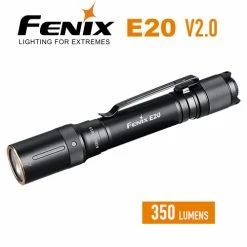 Brand new ๐ฏ Boating Flashlights Fenix E20 V2.0 High Performance AA Flashlight | Fenix Distributor ๐งจ