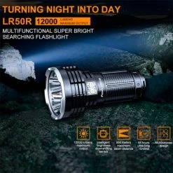 Best deal 🧨 Boating Flashlights Fenix LR50R Super Bright Search Light | 12,000 Lumens 👍 -Brightguy Shop Fenix LR50R Super Bright Search Light 5 600x600 1