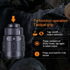 New 🔔 Automotive Repair Flashlights Fenix PD36 TAC Flashlight | 3,000 Lumens | Fenix Distributor 💯 -Brightguy Shop Fenix PD36 TAC Flashlight 6 600x600 1