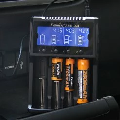Budget 🎉 Accessories Fenix 4 Channel Smart Battery Charger | Fenix Distributor 🔥 -Brightguy Shop Fenix Quad Channel Smart Battery Charger 2