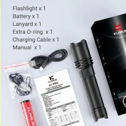 Wholesale 👍 Boating Flashlights Klarus A1 Pro USB-C Rechargeable Flashlight | Authorized Distributor ✔️ -Brightguy Shop Klarus A1 Pro USB C Rechargeable Flashlight 6 600x600 1