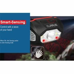 Best Sale 😍 Boating Flashlights Klarus HM1 Smart Sensing Rechargeable Headlamp | 440 Lumens ⭐ -Brightguy Shop Klarus HM1 Smart Sensing Rechargeable Headlamp 5