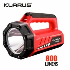 Best deal ๐ Boating Flashlights Klarus RS10 USB-C Rechargeable Spotlight And Floodlight | 800 Lumens ๐