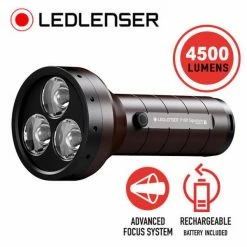 Cheap ⌛ Bright Flashlights LEDLenser P18R Signature Adjustable Focus Rechargeable Flashlight | 4500 Lumens 👏