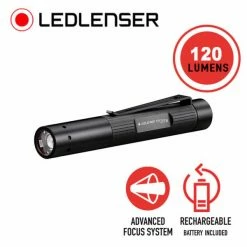 Buy 😀 Bright Flashlights LEDLenser P2R Core Rechargeable Penlight | Adjustable Focus 🔔