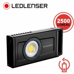 Flash Sale 👍 Automotive Repair Flashlights LEDLenser IF4R Rechargeable Flood Worklight | 2500 Lumens ✔️