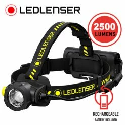 Promo ๐ Electrician LEDLenser H15R Work Rechargeable Headlamp | 2500 Lumens ๐ฏ