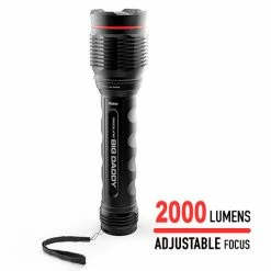 Outlet 🎁 Bright Flashlights Nebo Redline Big Daddy Flashlight | 2,000 Lumens | Adjustable Focus 🎉