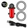 Promo ⌛ Flashlights Nite Ize Radiant® 125 Rechargeable Bike Light | High Vis RED 🛒 -Brightguy Shop Nite Ize Radiant 125 Rechargeable Bike Light