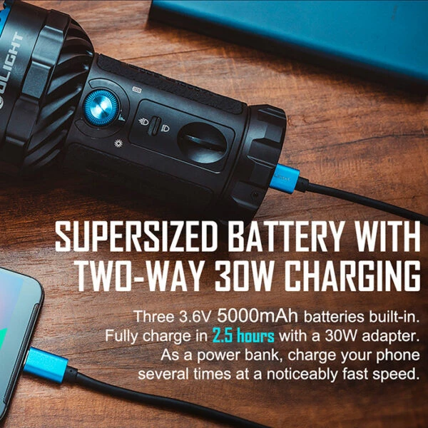 Brand new ๐ Bright Flashlights Olight Marauder 2 High Performance Flashlight | 14,000 Lumens ๐ฏ 8 Brand new ๐ Bright Flashlights Olight Marauder 2 High Performance Flashlight | 14,000 Lumens ๐ฏ - Image 6