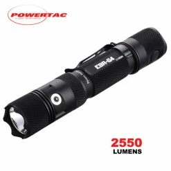 Brand new 🔥 Boating Flashlights Powertac® E9R G4 Rechargeable Flashlight | 2550 Lumens ✔️