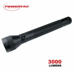 Cheapest ๐ Boating Flashlights Powertac Guardsman Full-Size Rechargeable Flashlight | 3,000 Lumens ๐ฏ