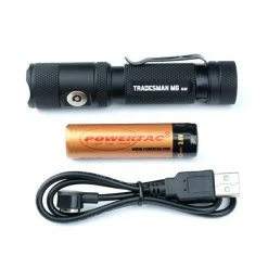 New 👍 Automotive Repair Flashlights Powertac Tradesman M6 G2 Rechargeable Flashlight | 2030 Lumens 🌟 -Brightguy Shop Powertac Tradesman M6 G2 Rechargeable Flashlight goog 600x600 1
