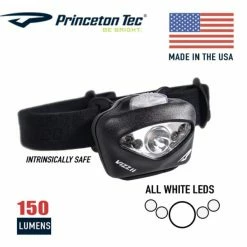 Brand new ๐ Headlamps Princeton Tec Vizz II MPLS Intrinsically Safe Headlamp | Made In USA โญ