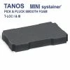 Cheapest 👏 T-Loc TANOS Mini Systainer® Pick & Pluck Smooth Base Foam | 80101376 ✔️ -Brightguy Shop TANOS Mini systainer Pick and Pluck Smooth Foam